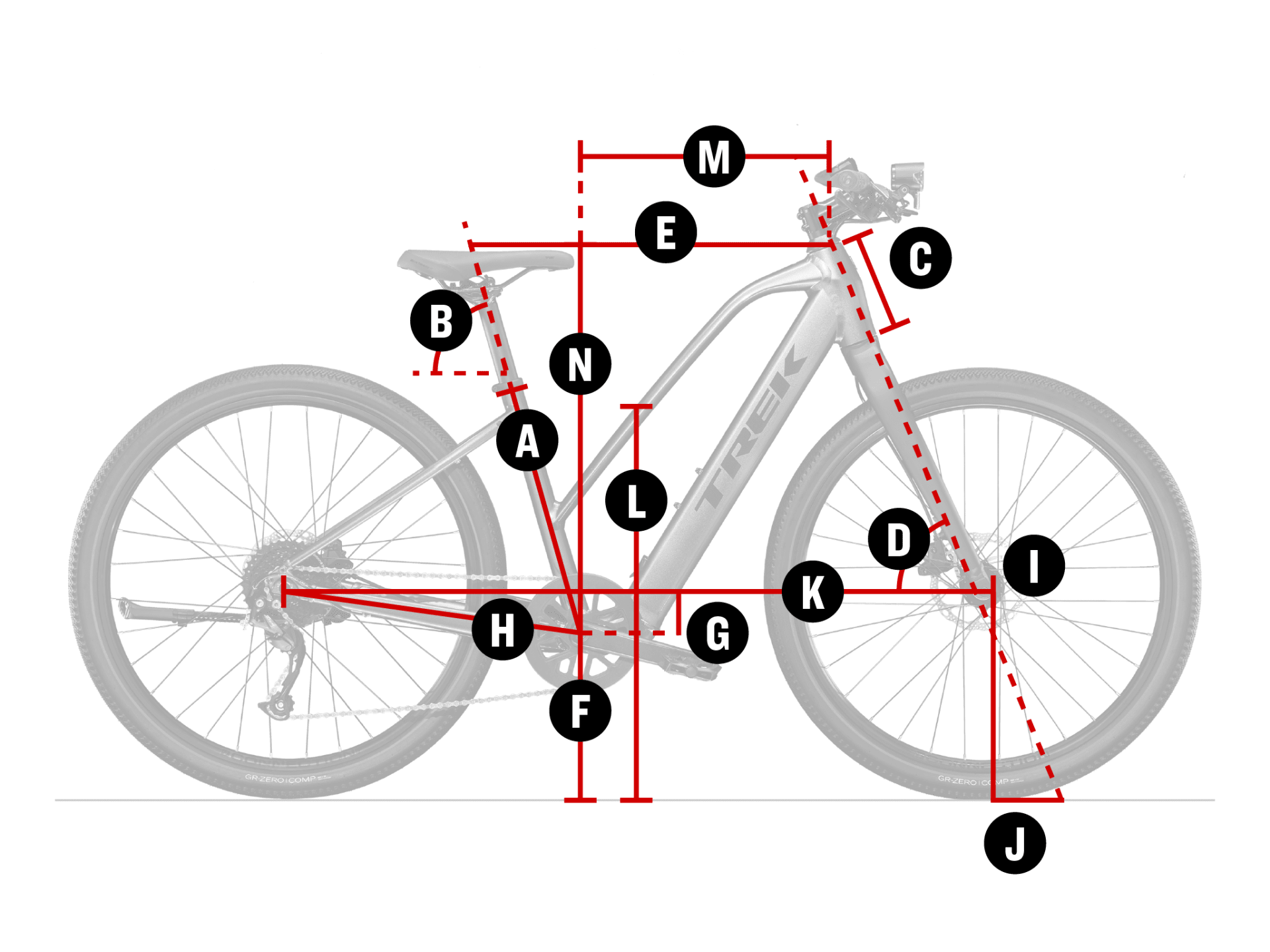 Trek Dual Sport 2 Gen 5 Hybrid Bike 2023 in Juniper