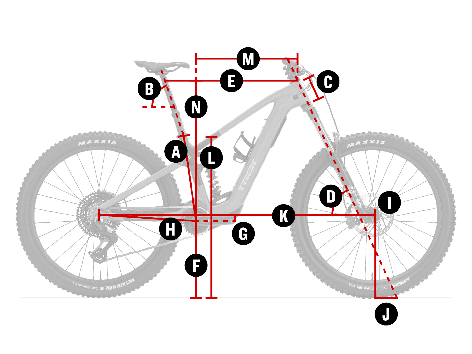 Madone SLR Geometri Çizimi