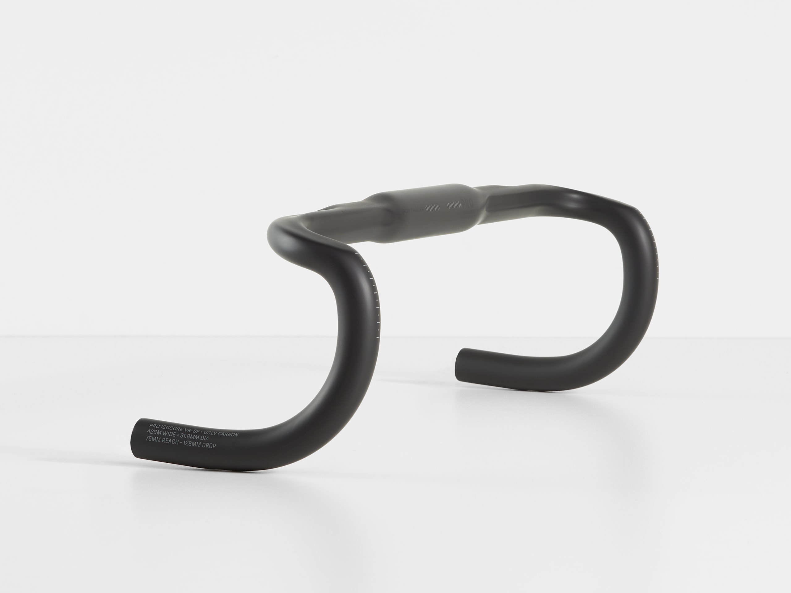 ボントレガーハンドルPRO VR-C OCLV CARBON 42cm ステム付 Bontrager Pro VR-C Road Handlebar - Trek Bikes