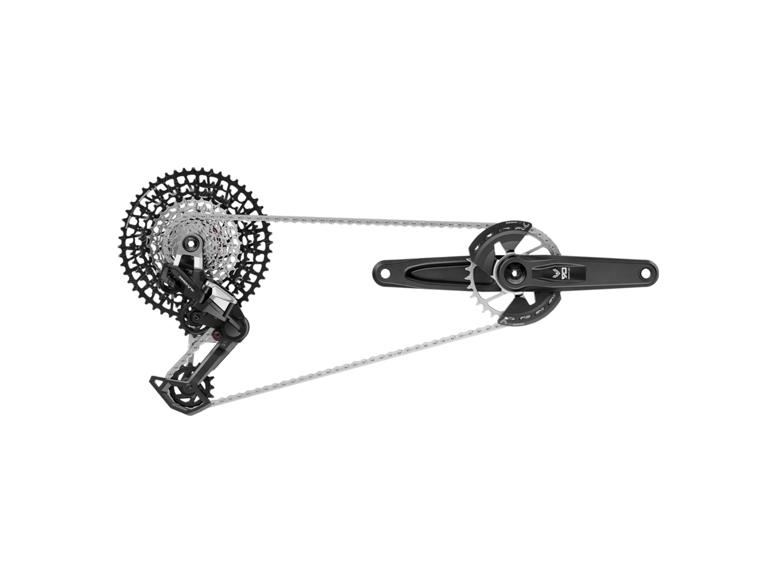 SRAM GX Eagle Ttypeスプロケット 12s SRAM GX T-Type Eagle AXS 12 Speed MTB Groupset - Trek Bikes