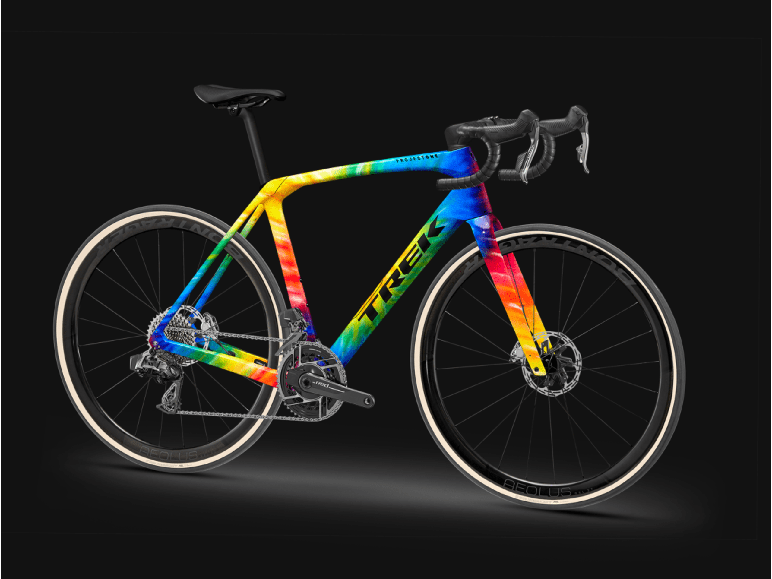 Tie Dye - Project One ICONプレミアムバイク・ペイントテーマ - Trek
