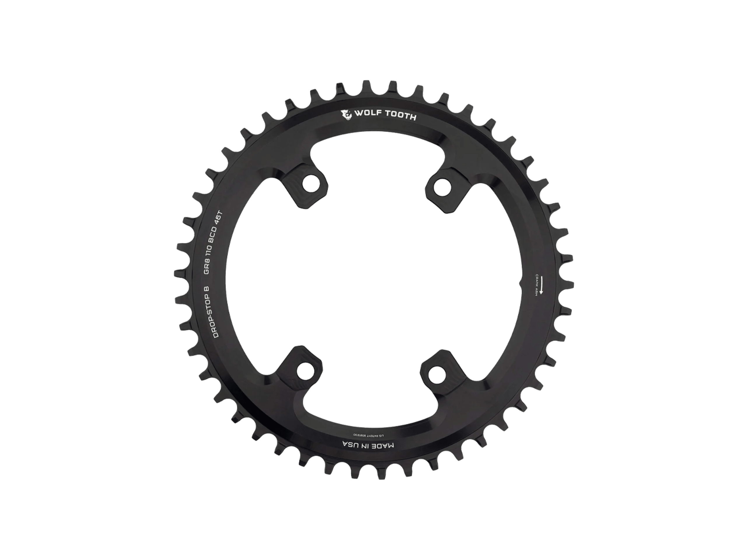 Shimano FC-08 Ultegra 11-Speed 110 BCD Asymmetric Chainring - Trek