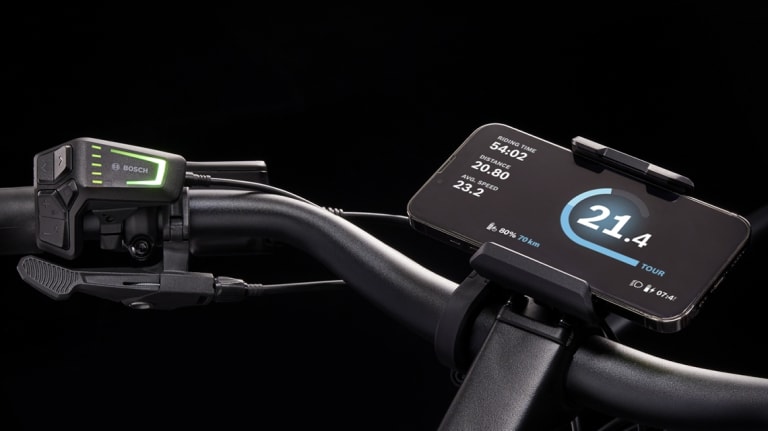 Bekväm mobilhållare