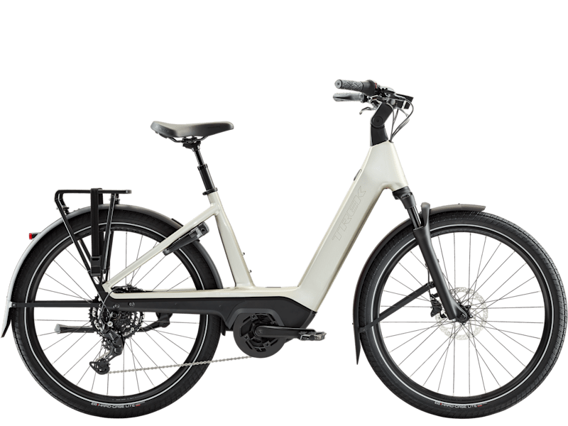 Městské elektrokolo Trek Charter+ 4 R9 800 Wh Lowstep