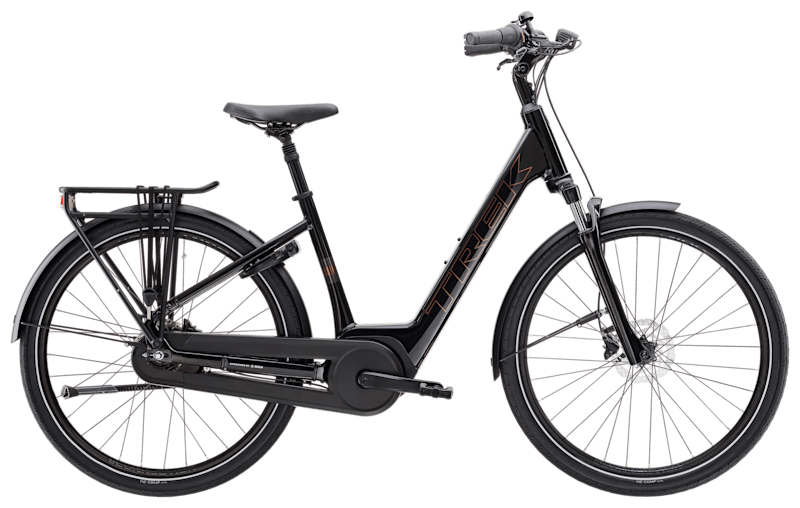 Městské elektrokolo Trek District+ 2 Lowstep
