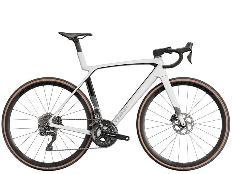 Silniční kolo Trek Madone SL 6 Gen 8 Bílé Prismatic