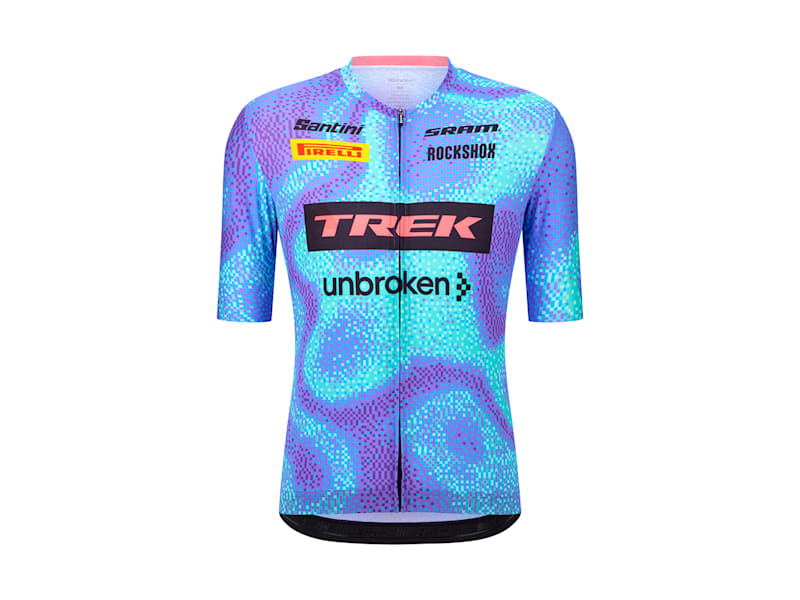 Replika cyklistického dresu Santini týmu Trek-Unbroken XC
