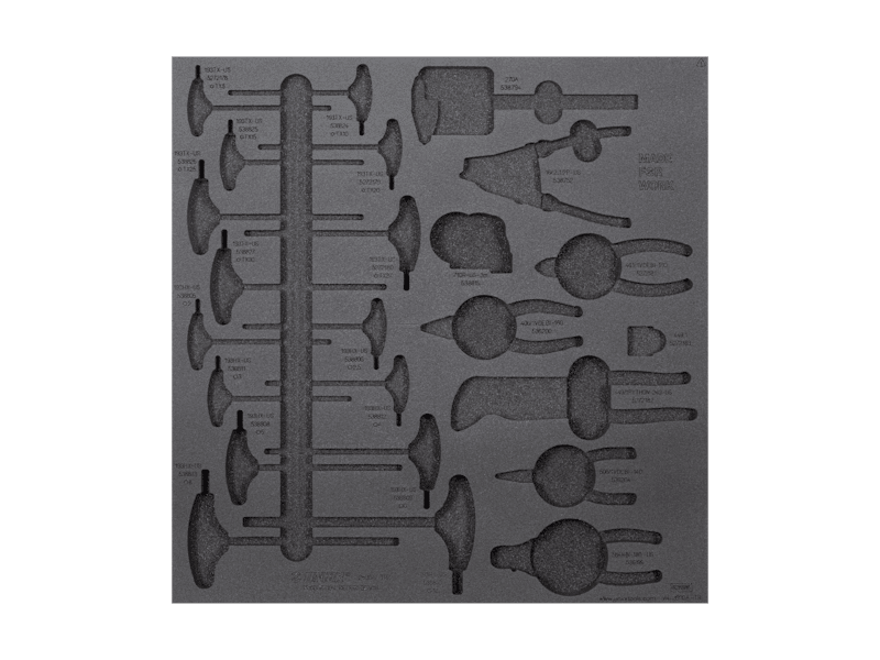 Unior Production Bench Drawer 4 Tool Tray
