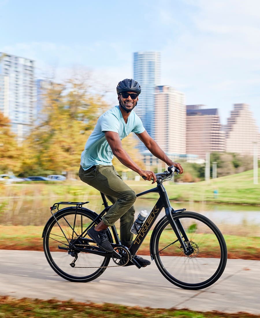 The Trek FX+ 2 e-bike is a jack-of-all-trades